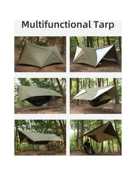 Tarp Impermeable Travel Bird 4.27x2.74m para Camping