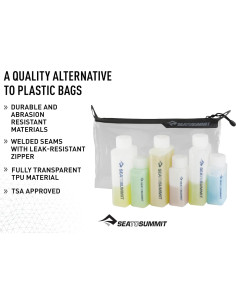 Bolsa de Artículos de Tocador Transparente Sea to Summit 0.95L 2