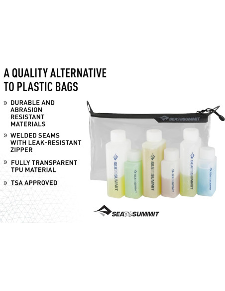 Bolsa de Artículos de Tocador Transparente Sea to Summit 0.95L
