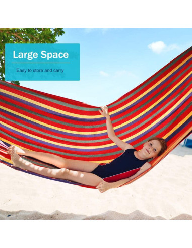 Hamaca de Camping MOSFiATA DC801 Lona Gruesa 320G 249kg