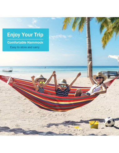 Hamaca de Camping MOSFiATA DC801 Lona Gruesa 320G 249kg