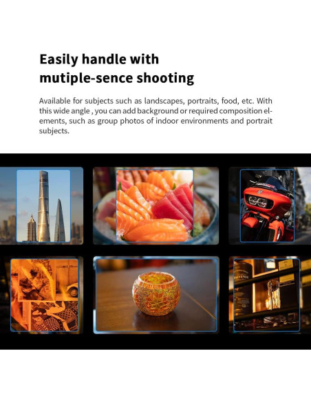 Lente Gran Angular 7artisans 25mm F0.95 MFT APS-C