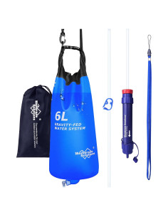 Filtro de Agua por Gravedad 6L Membrane Solutions, Certificado NSF