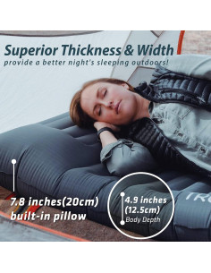 Colchón Inflable TREKOLOGY UL140 para Camping Adultos 135 kg 2