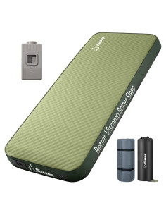 Colchoneta de Camping Autoinflable Viscamp A1136K Verde 200x70x10cm