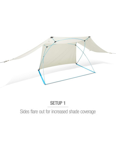 Helinox Royal Box Sombra Plegable Playa 2 Personas SPF 50+