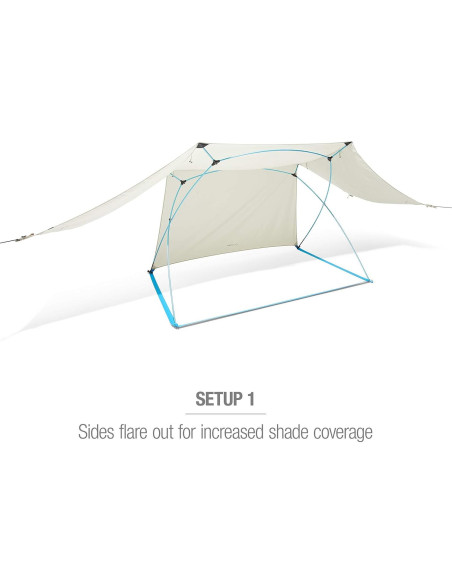 Helinox Royal Box Sombra Plegable Playa 2 Personas SPF 50+