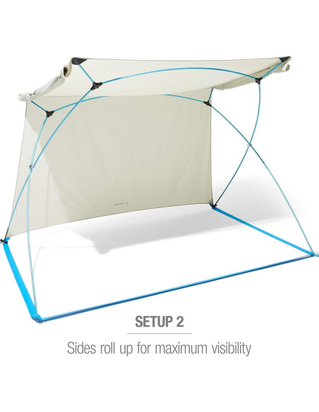 Helinox Royal Box Sombra Plegable Playa 2 Personas SPF 50+