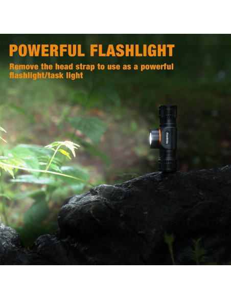 Linterna Frontal Recargable EverBrite 1000 Lúmenes 5 Modos Linterna Frontal Recargable EverBrite 1000 Lúmenes 5 Modos