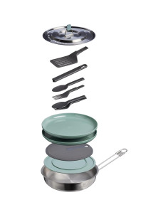 Juego de Sartenes Stanley Wildfare Core 12 Piezas Acero Inox 2