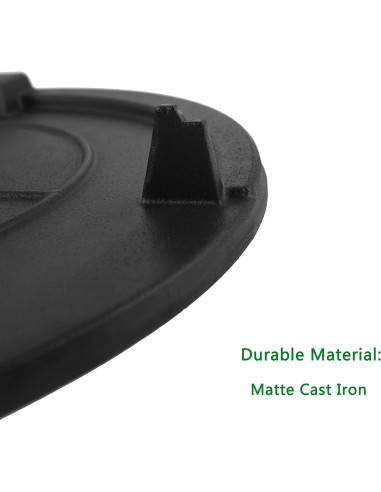 Plancha de Hierro Fundido BBQ777 para Parrilla Coleman Roadtrip