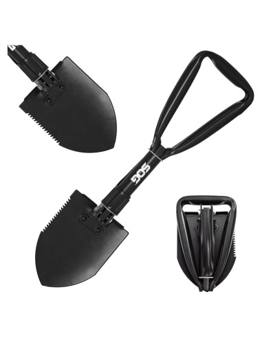 Pala Plegable SOG F08-N de Supervivencia 25,4 cm Negra