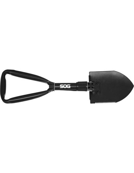 Pala Plegable SOG F08-N de Supervivencia 25,4 cm Negra
