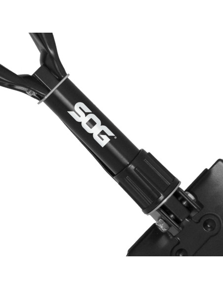 Pala Plegable SOG F08-N de Supervivencia 25,4 cm Negra
