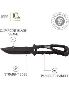 Juego de Cuchillos de Lanzamiento SOG 3 Piezas con Funda 2