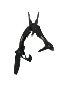 Cuchillo Multitool Gerber Gear Crucial 6 en 1 Negro