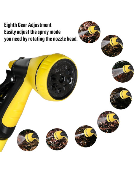 Ducha Portátil GARTOL 7 Modos 2 Galones para Camping