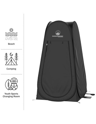 Carpa de Privacidad Portátil Wakeman 1 Persona Ducha Camping