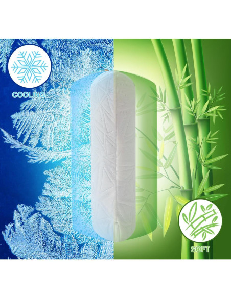 Almohada de Gel Refrigerante Furlupy 30x50 cm Camping