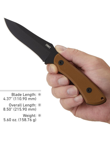 Cuchillo Fijo CRKT Ramadi 11.09 cm Hoja SK-5 con Funda