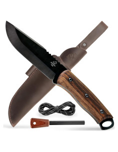 Cuchillo de Supervivencia BeaverCraft BSH4F con Funda y Varilla