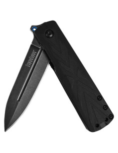 Cuchillo de bolsillo Kershaw Barstow 7.62 cm negro GFN