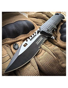 Cuchillo de bolsillo táctico TAC FORCE SAWBACK BOWIE 22.9 cm