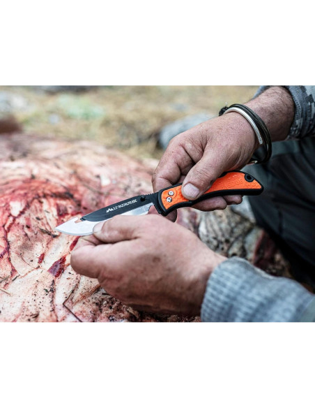 Cuchillo de bolsillo Outdoor Edge RazorLite RLB-30C Naranja 6 Hojas