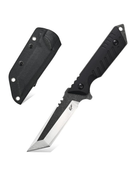 Cuchillo Fijo Eafengrow EF105 Acero Inoxidable 440C Mango G10