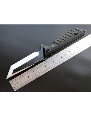 Cuchillo Fijo Eafengrow EF105 Acero Inoxidable 440C Mango G10