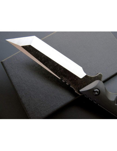 Cuchillo Fijo Eafengrow EF105 Acero Inoxidable 440C Mango G10