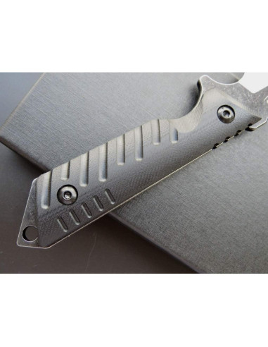 Cuchillo Fijo Eafengrow EF105 Acero Inoxidable 440C Mango G10