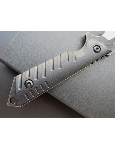 Cuchillo Fijo Eafengrow EF105 Acero Inoxidable 440C Mango G10