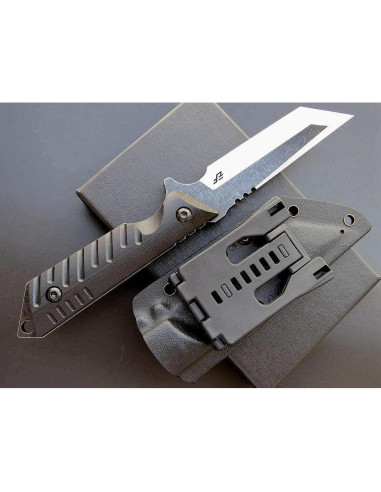 Cuchillo Fijo Eafengrow EF105 Acero Inoxidable 440C Mango G10