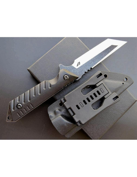 Cuchillo Fijo Eafengrow EF105 Acero Inoxidable 440C Mango G10