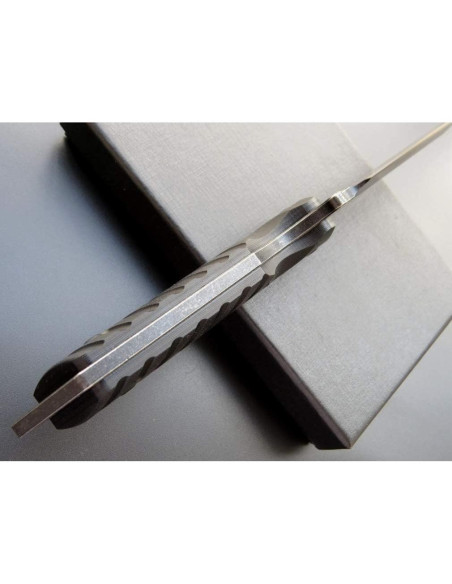 Cuchillo Fijo Eafengrow EF105 Acero Inoxidable 440C Mango G10