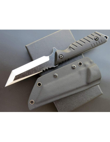 Cuchillo Fijo Eafengrow EF105 Acero Inoxidable 440C Mango G10