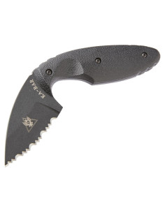 Cuchillo de Caza KA-BAR 1481 TDI Serrado 5.87 cm Negro