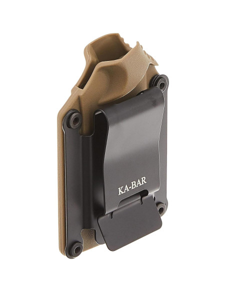 Cuchillo TDI KA-BAR 1477CB Serrado Marrón Coyote 14.29 cm