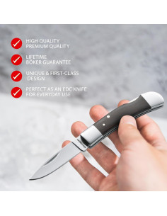 Cuchillo de Bolsillo Boker Magnum Jewel 5.4 cm Acero Inoxidable 2