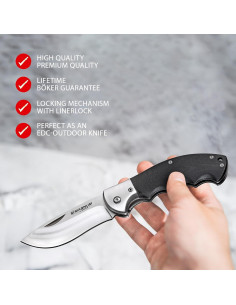 Cuchillo Plegable Boker Magnum NW Skinner 8.57 cm Acero Inoxidable 2