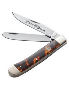 Cuchillo Trapper Boker 110731T Mango Tortuga Falsa 10.8 cm