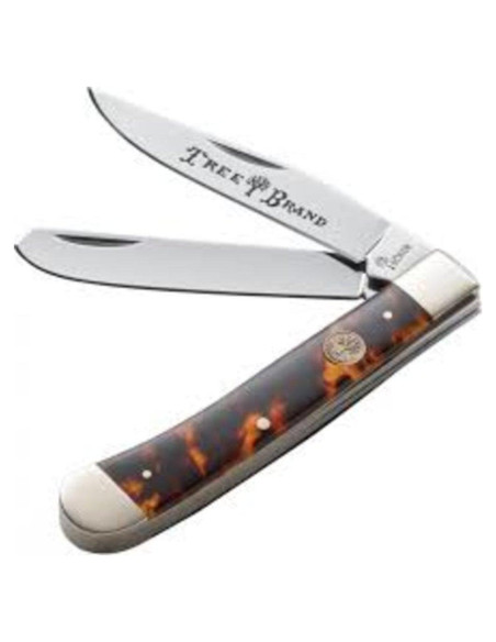 Cuchillo Trapper Boker 110731T Mango Tortuga Falsa 10.8 cm