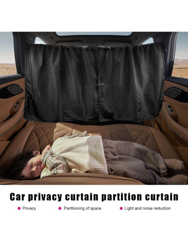 Cortina Divisoria para Automóviles Ohleats - Protección UV y Calor