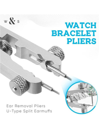 Herramienta de Pinzas de Barra de Resorte W&S - Ajustable hasta 30 mm