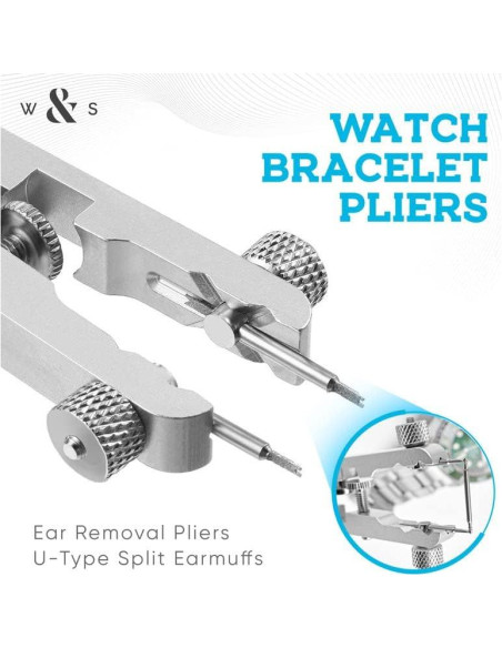 Herramienta de Pinzas de Barra de Resorte W&S - Ajustable hasta 30 mm