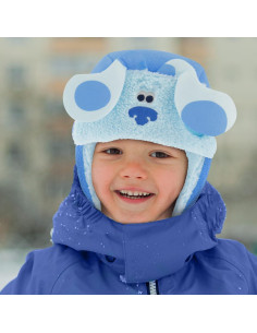 Conjunto Gorro y Mitones Invierno Niños Nickelodeon Blue's Clues 2