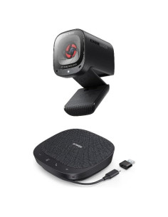 Webcam Anker PowerConf C200 2K y Altavoz USB S330 con Micrófono
