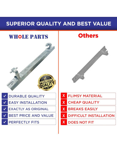 Bisagra de puerta Whole Parts 00651004 para lavadoras Bosch