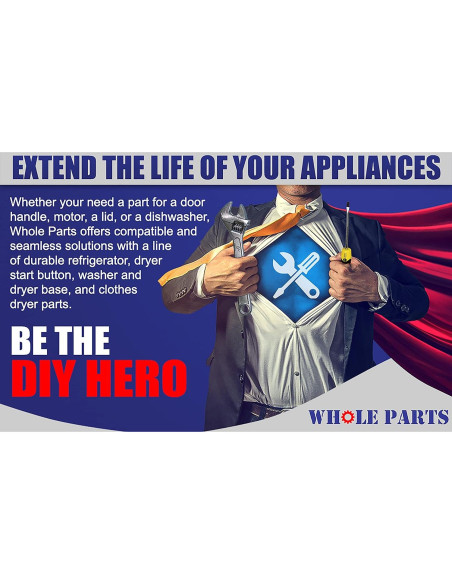 Bisagra de puerta Whole Parts 00651004 para lavadoras Bosch